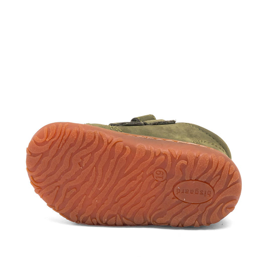BISGAARD HALE Vl Dark Green chaussures premiers pas Barefoot