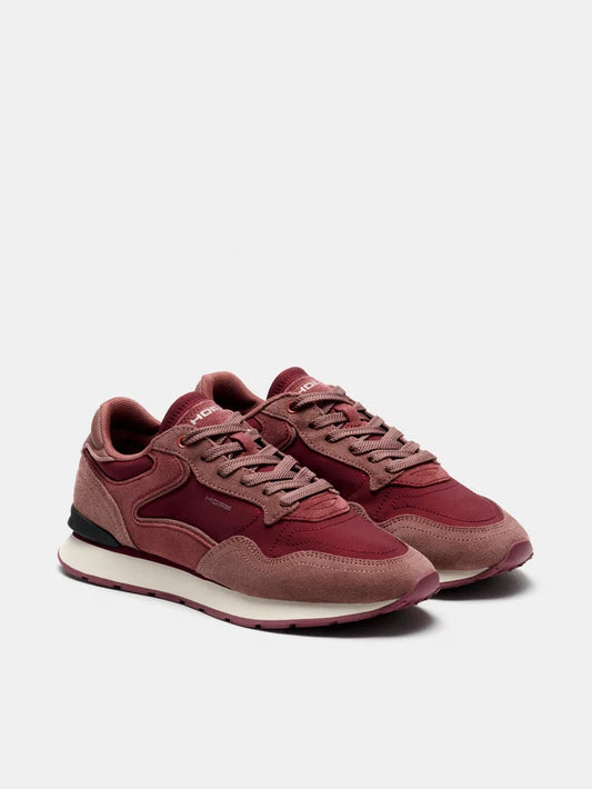 HOFF CITY Burgundy Tennis Baskets bas Adulte