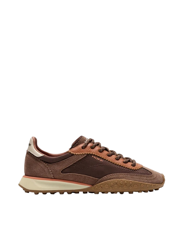 HOFF BRIDGE MKII Dark Brown Tennis Baskets bas Adulte