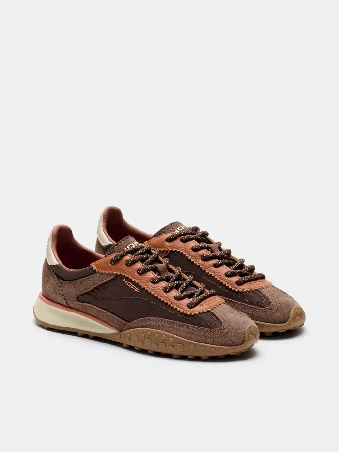 HOFF BRIDGE MKII Dark Brown Tennis Baskets bas Adulte