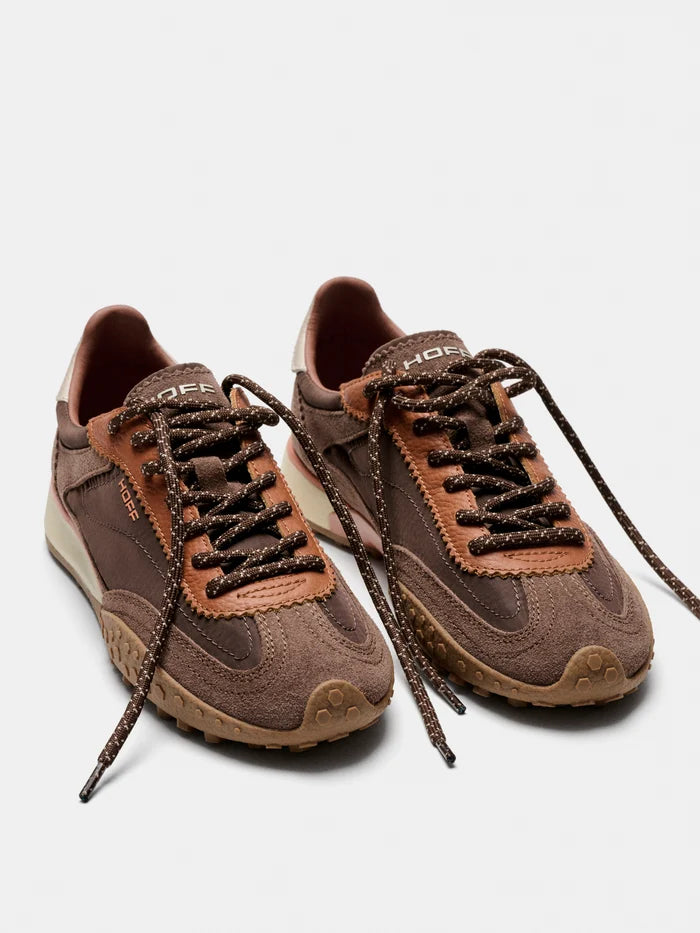 HOFF BRIDGE MKII Dark Brown Tennis Baskets bas Adulte