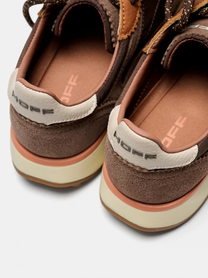 HOFF BRIDGE MKII Dark Brown Tennis Baskets bas Adulte