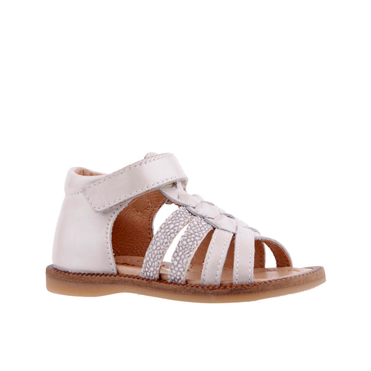 BABYBOTTE TOURBILLON VL Ivoire sandales nu pieds