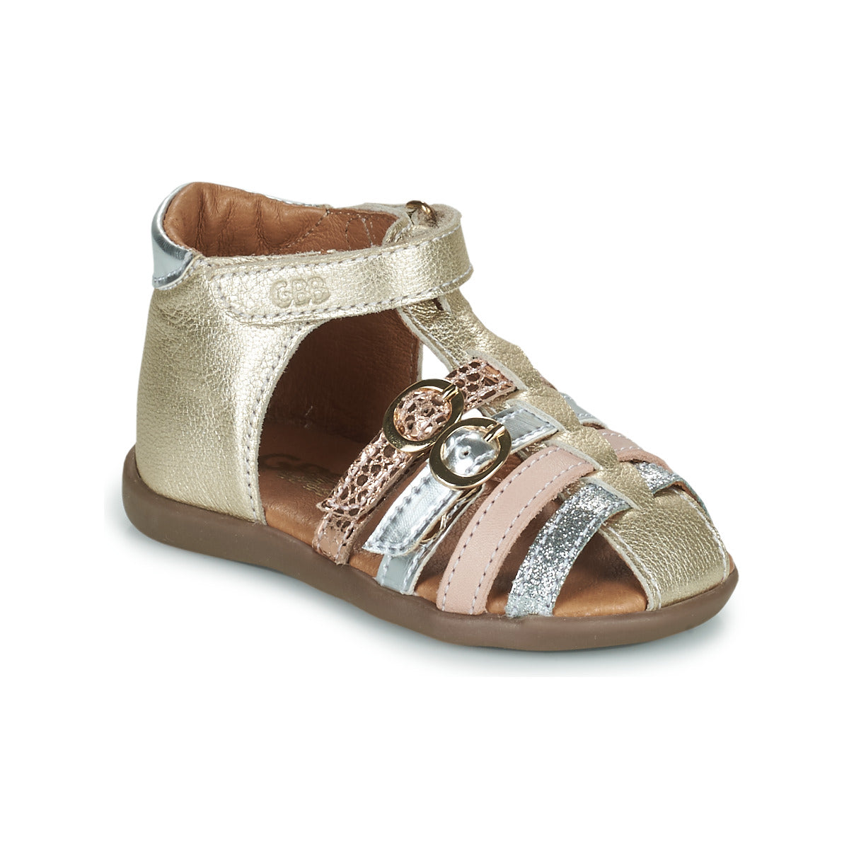 GBB BABELLA Or Sandales Nu Pieds