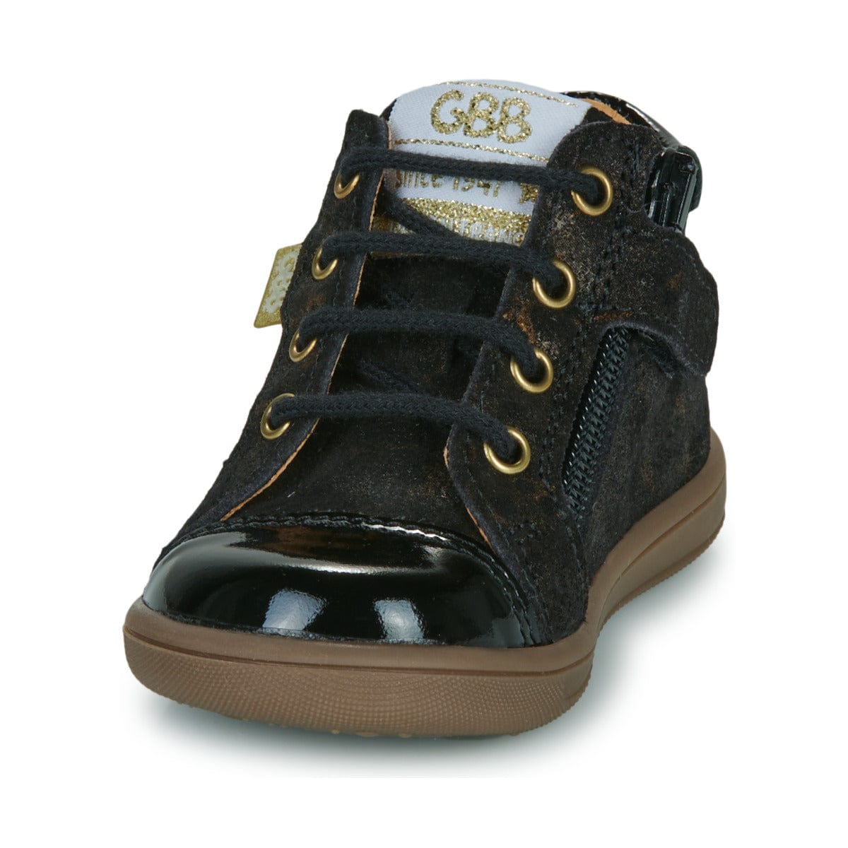 Chaussures hautes/Botillons GBB MARIA Noir Léo Bronze Bottillons