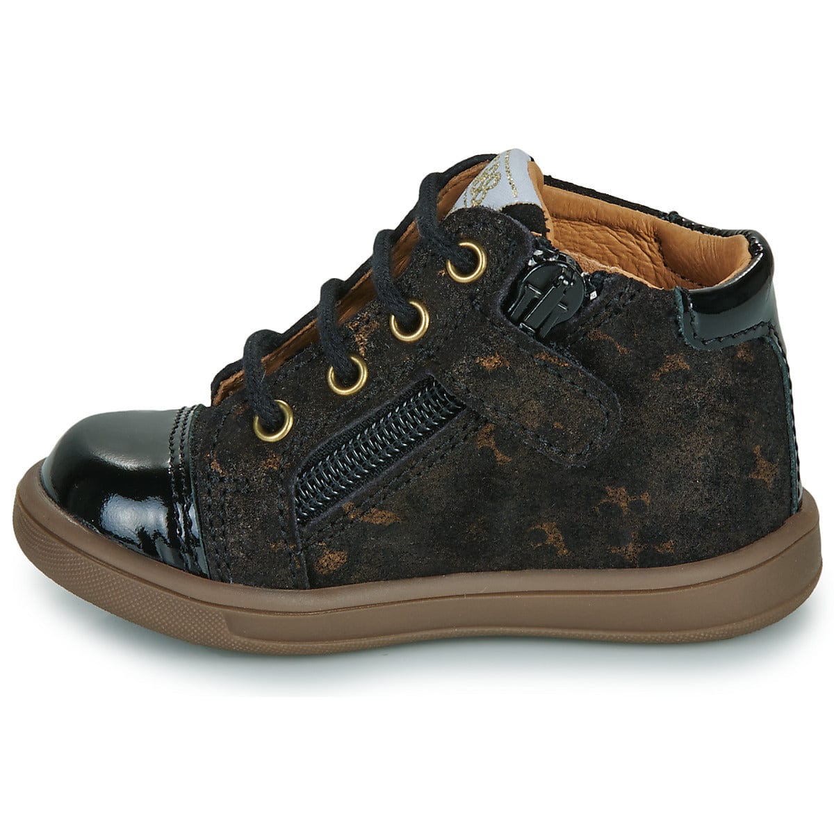Chaussures hautes/Botillons GBB MARIA Noir Léo Bronze Bottillons