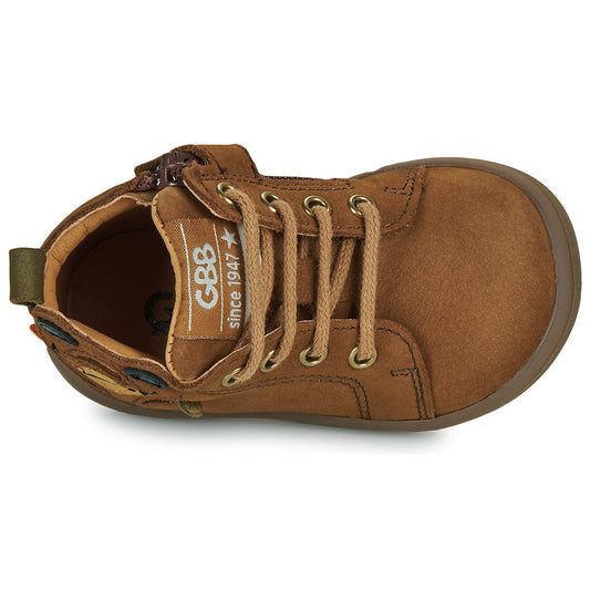 Chaussures hautes/Botillons GBB BASILE Marron Chaussures Hautes flex premiers pas