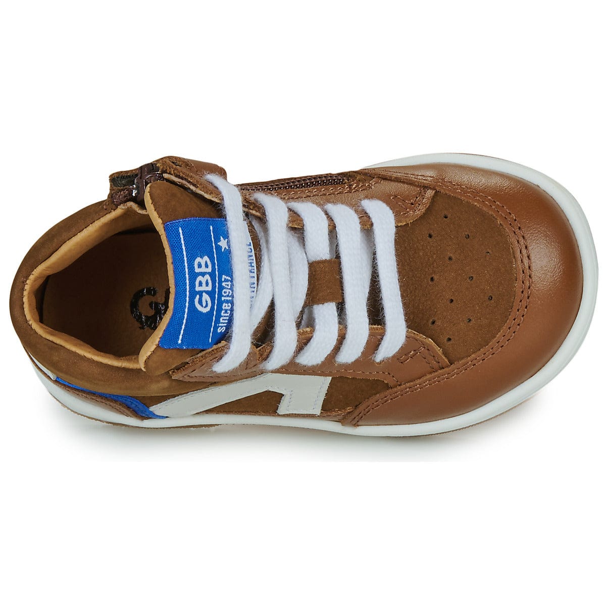 Chaussures Hautes/Botillons GBB VAILLANT Camel Baskets Hautes Chaussures