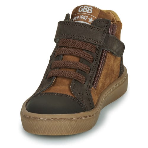 chaussure adulte GBB ATHLETIQUE Marron Baskets Chaussures Basses