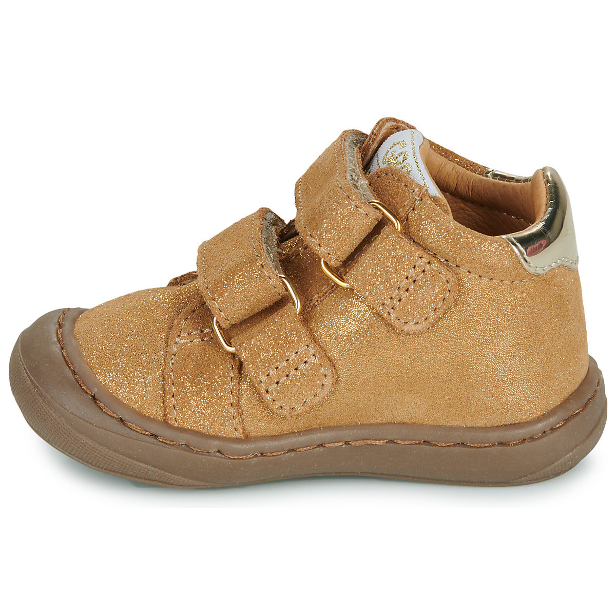 GBB FLEXOO NINOU Camel Or Bottillons Premiers Premarche