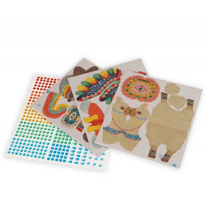 Animaux déco 3D " Diams péruvien"