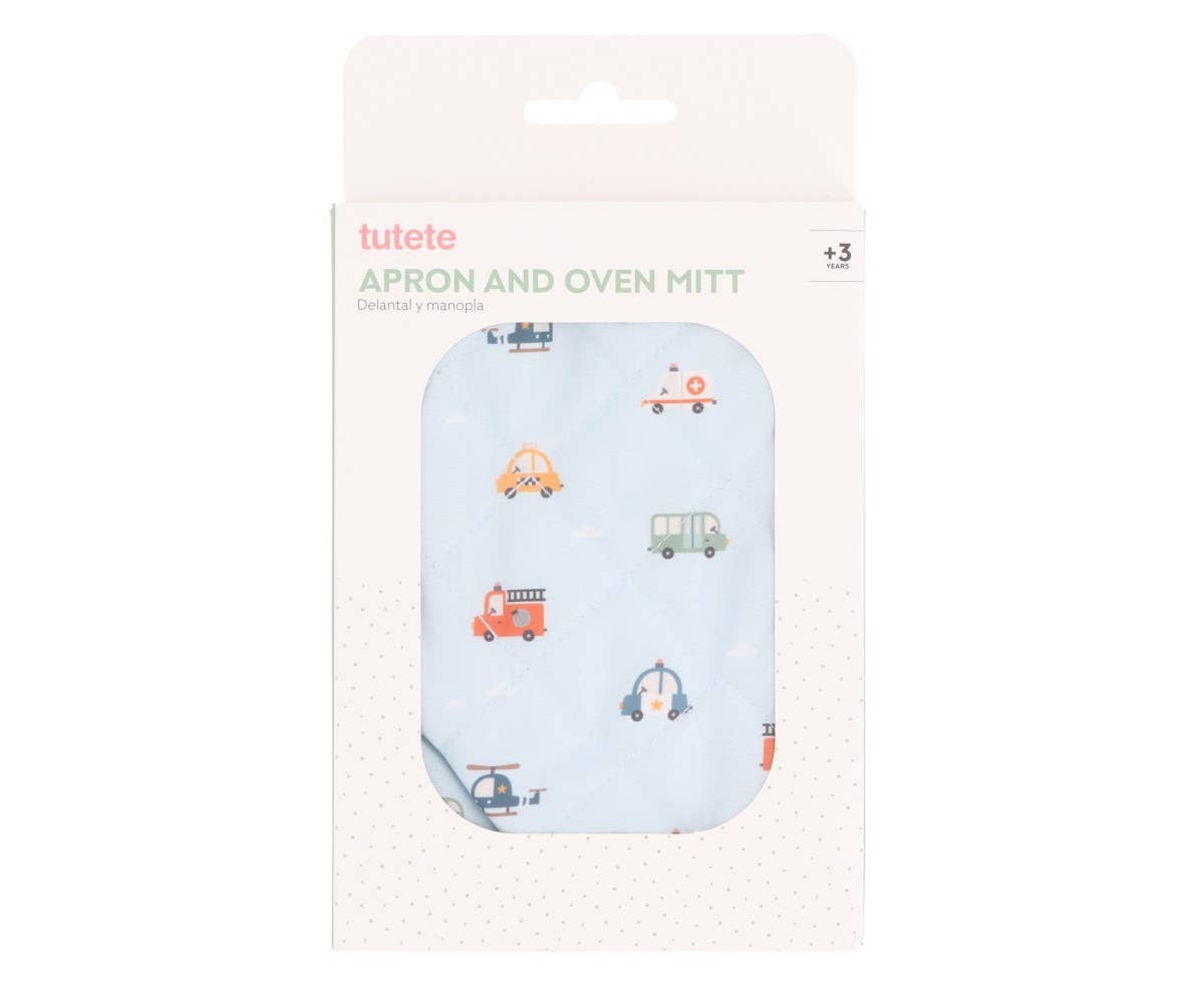 Ensemble tablier et manique City Cars