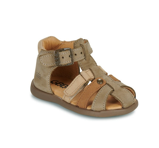 GBB BIGOU Taupe Sandales Nu Pieds