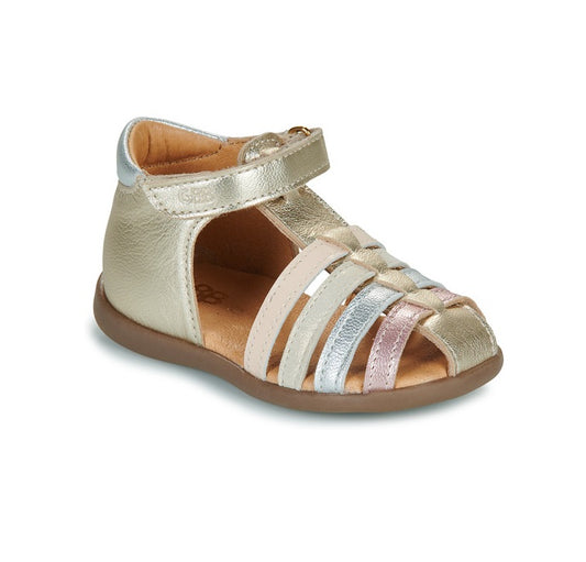 GBB ETONNANT Or Sandales Nu Pieds