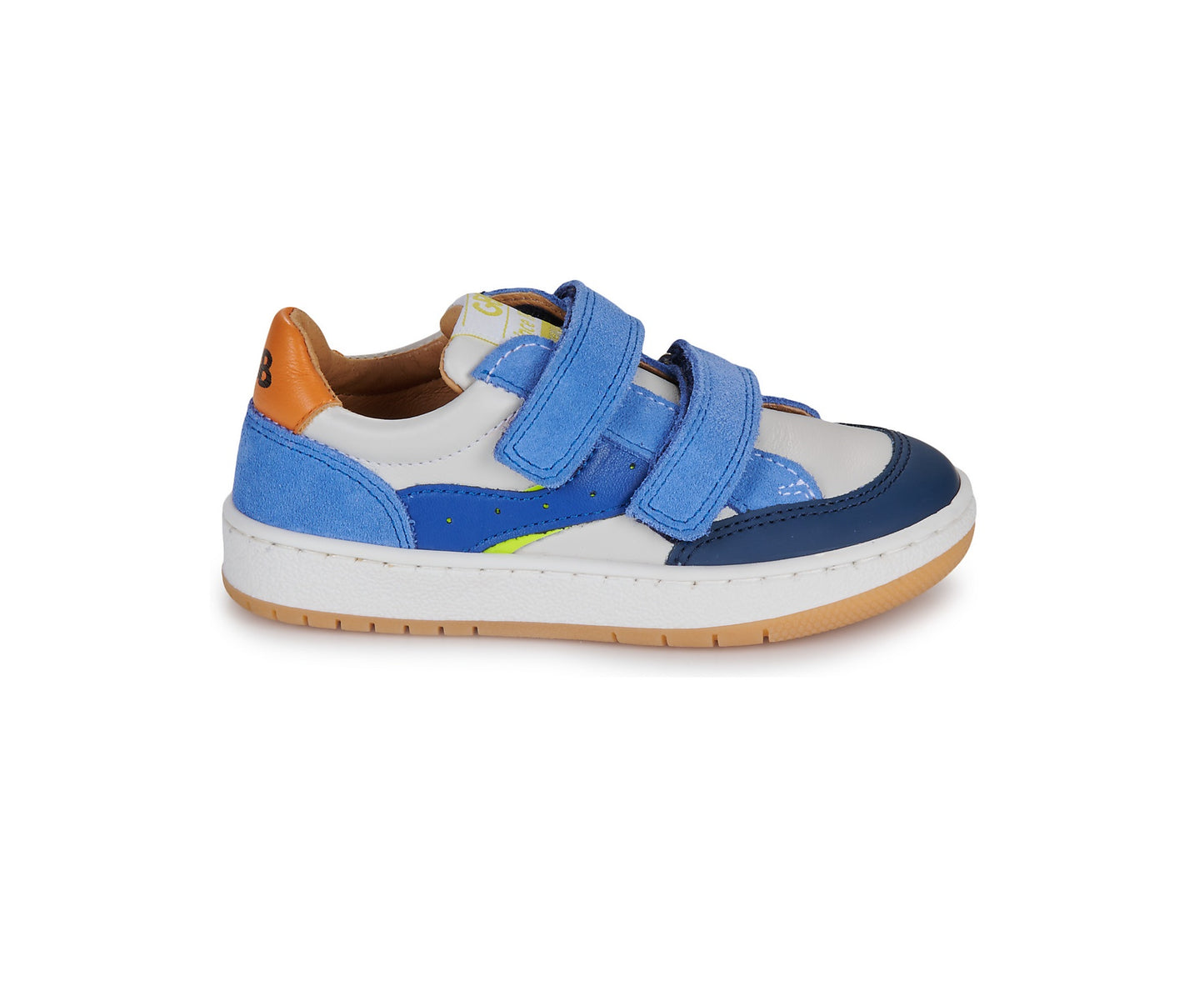 GBB THAIS Blanc Jean Chaussures basses Baskets tout cuir