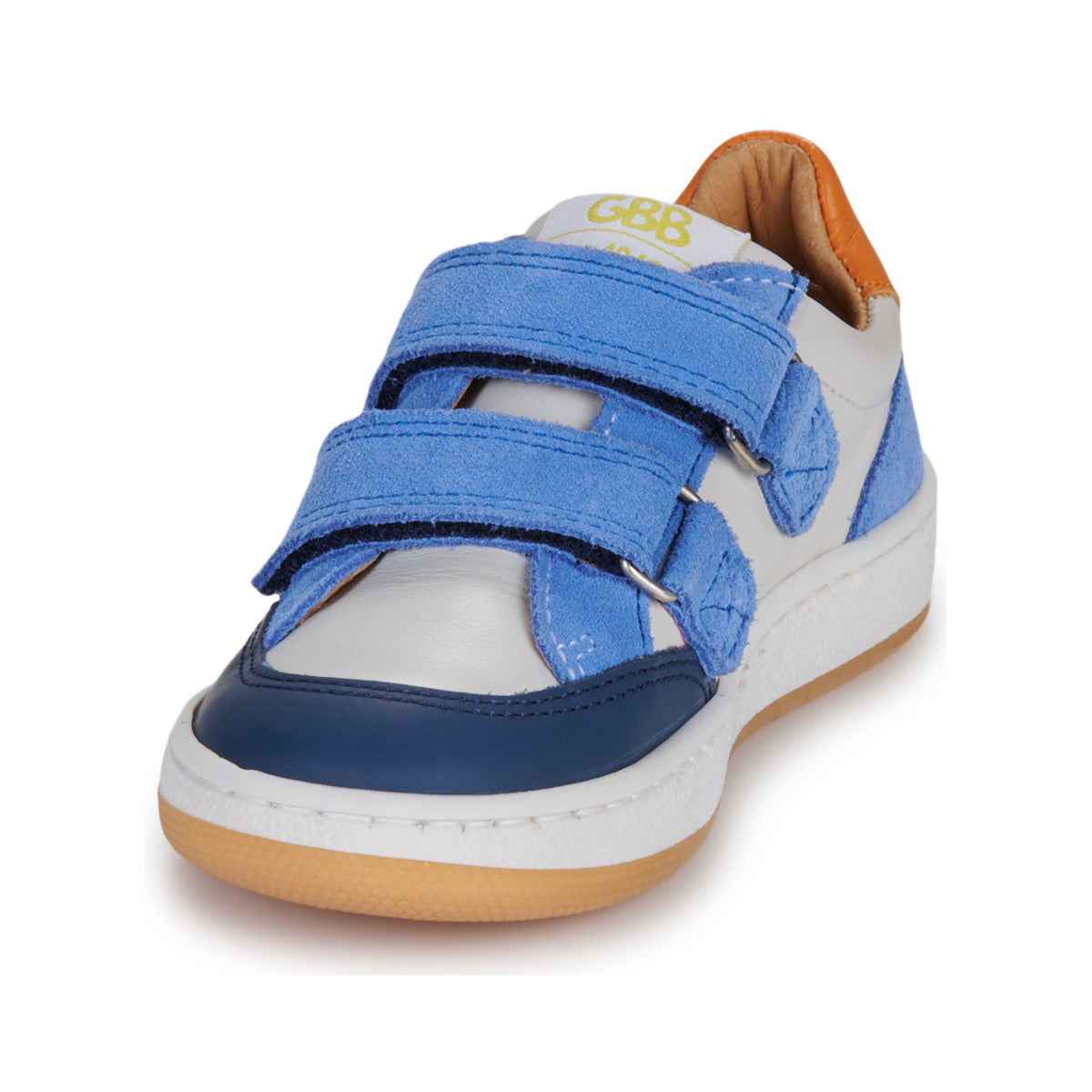 GBB THAIS Blanc Jean Chaussures basses Baskets tout cuir
