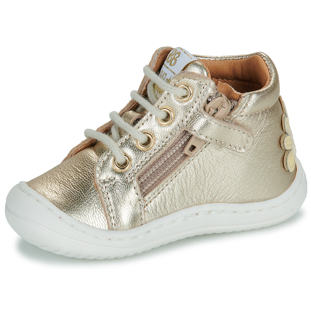 GBB FLEXOO FLORAL Or Chaussures Hautes Bottillons Premiers Pas