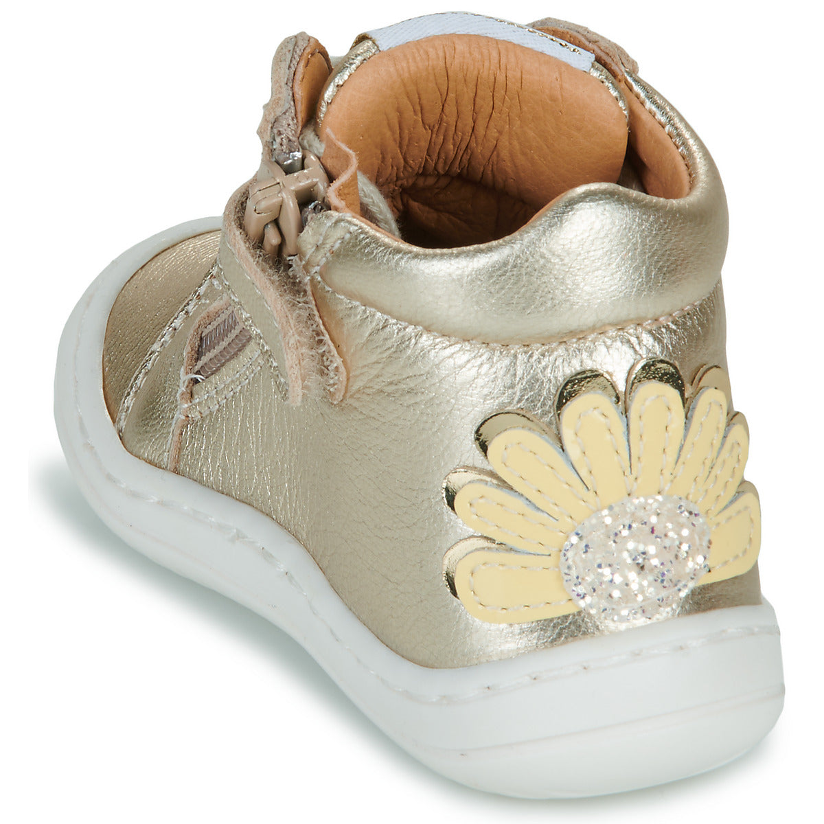 GBB FLEXOO FLORAL Or Chaussures Hautes Bottillons Premiers Pas