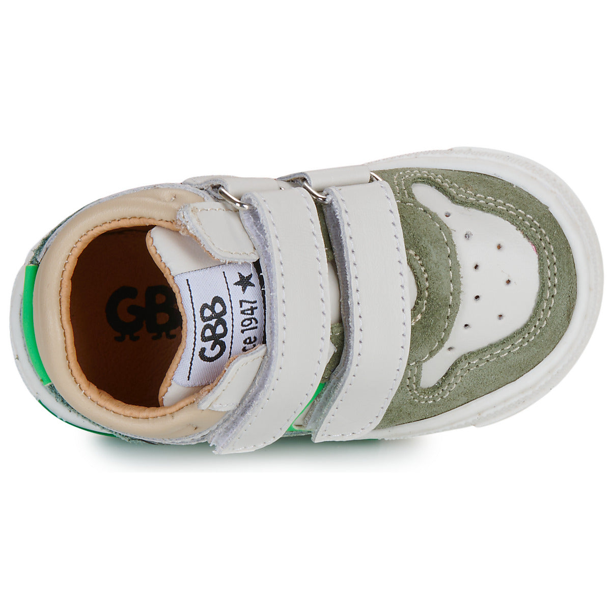 GBB PIMENTE Blanc Kaki Bottillons