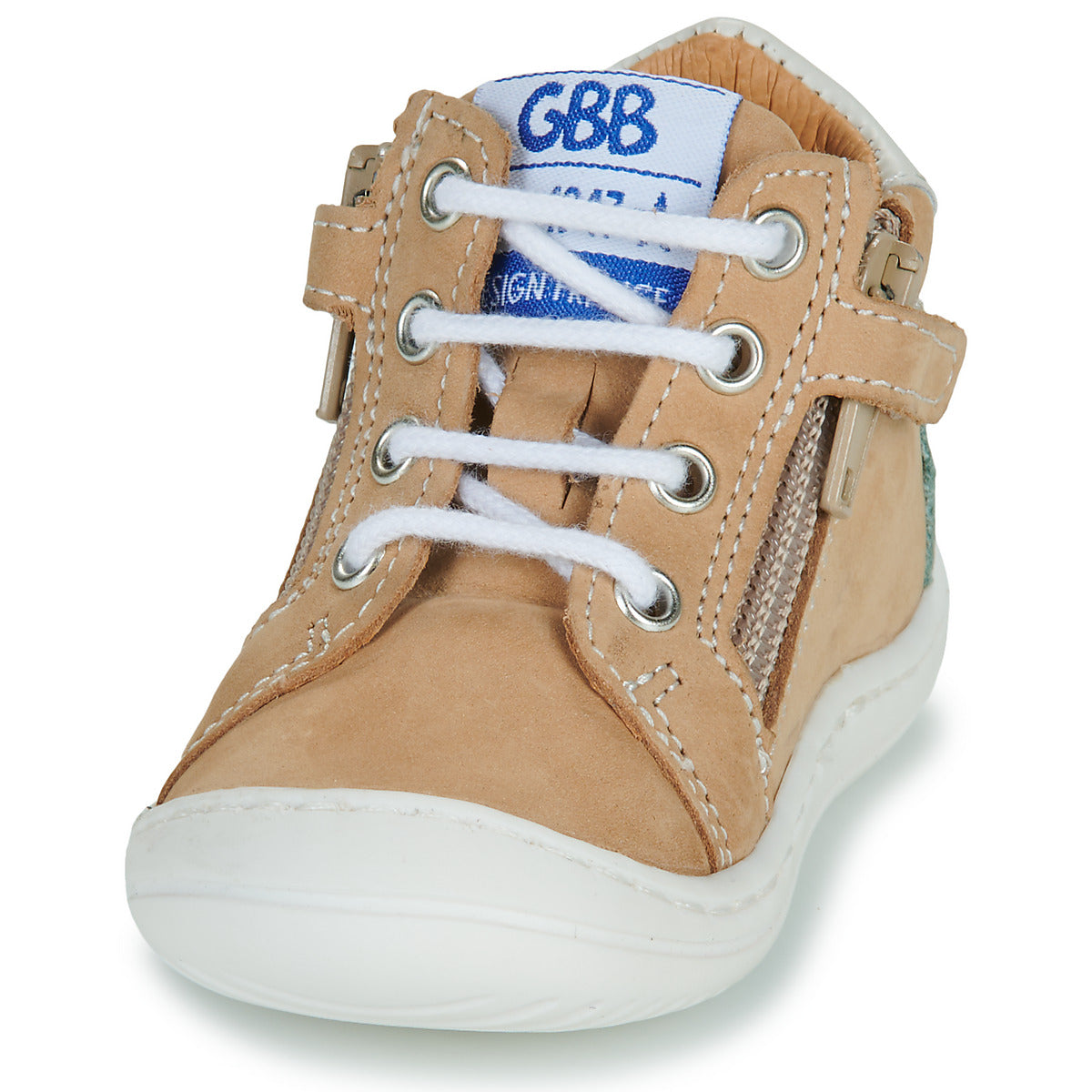 GBB FLEXOO CORSE Beige Chaussures Hautes Bottillons Premiers Pas