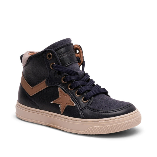 Chaussures hautes/Botillons 33 BISGAARD ISAK marine nubuck chaussures