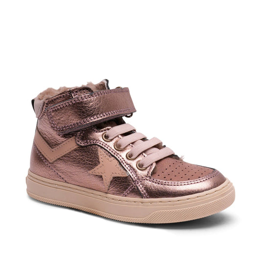 Chaussures hautes/Botillons 28 BISGAARD ISAK LAMB Rose Gold Doublé chaud chaussures