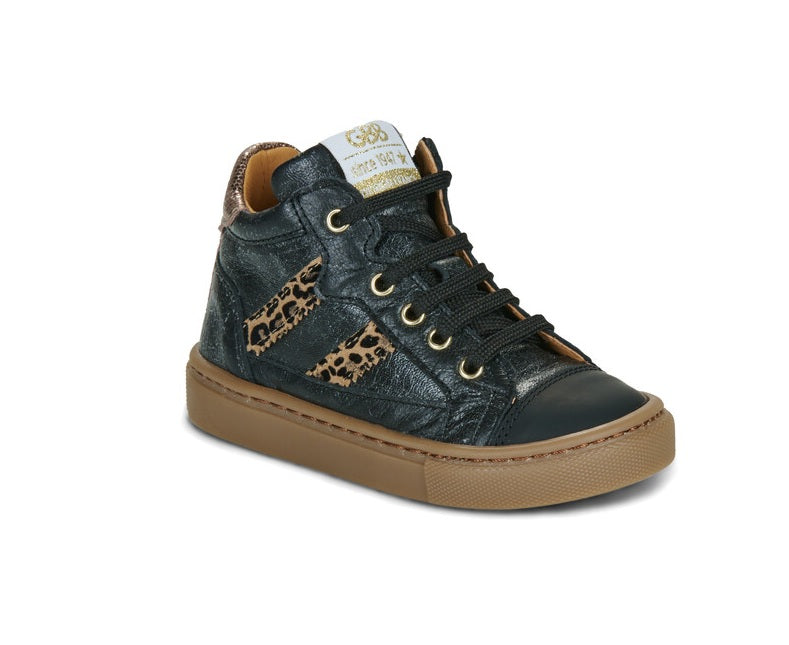 GBB ALIENA Noir chaussures hautes bottillons enfant