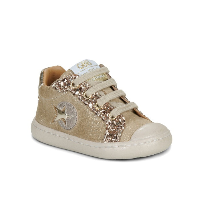 GBB ALEX Beige Or Baskets Chaussures Basses