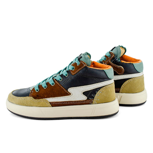 STONES AND BONES PARKI Noir Marron Chaussures Hautes Bottillons