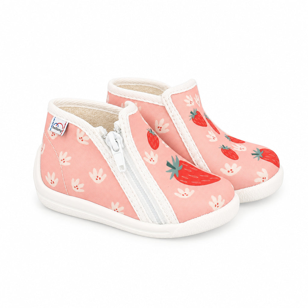BELLAMY TAUPE Fraise Chaussons