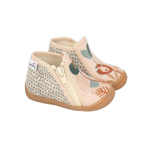 BELLAMY PERINE Nude Lion Chaussons