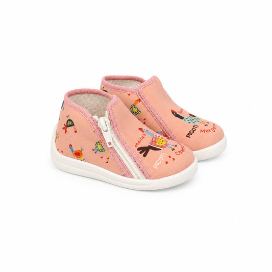 BELLAMY TAFOI Cocotte abricot Chaussons