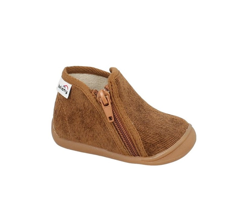 BELLAMY PAUL Camel Chaussons