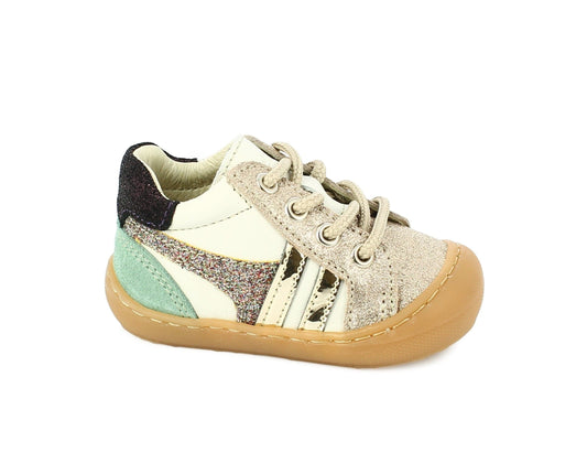 Chaussures Hautes/Botillons BELLAMY LINDANE Or Chaussures Premiers pas souples