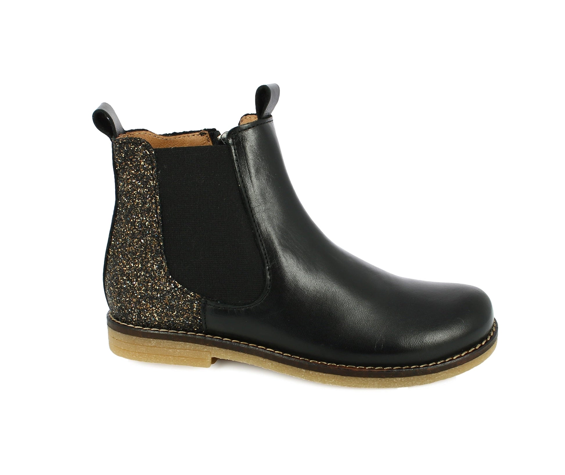boots/bottines adulte BELLAMY LOUISE  Noir Paillettes Bottines