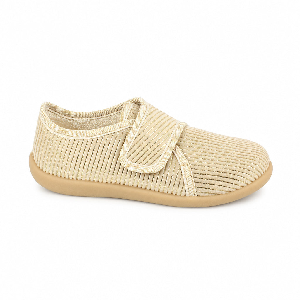 BELLAMY PRETTY vel beige brillant Chaussons