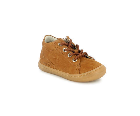 BELLAMY LEO ZIP Camel chaussures hautes Bottillons Premiers Pas