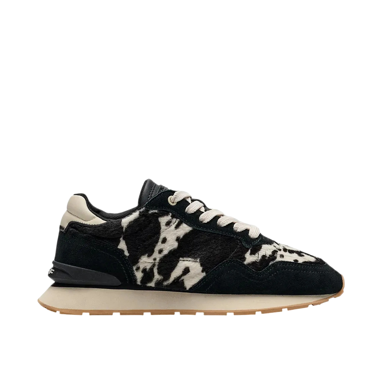 HOFF CITY PRINT Black Platinum baskets femme sneakers basses noires imprimé animalier
