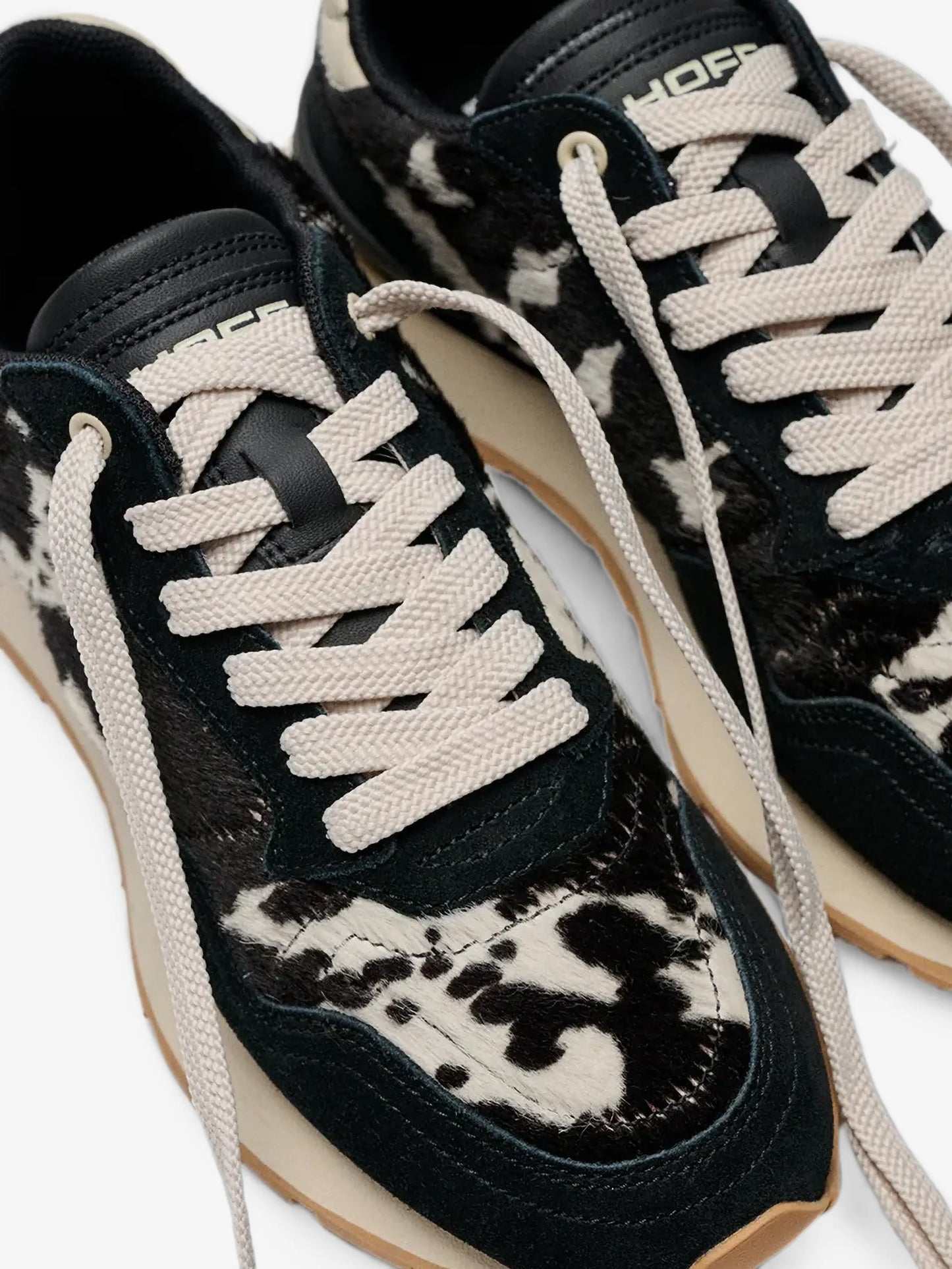 HOFF CITY PRINT Black Platinum Tennis Baskets bas Adulte