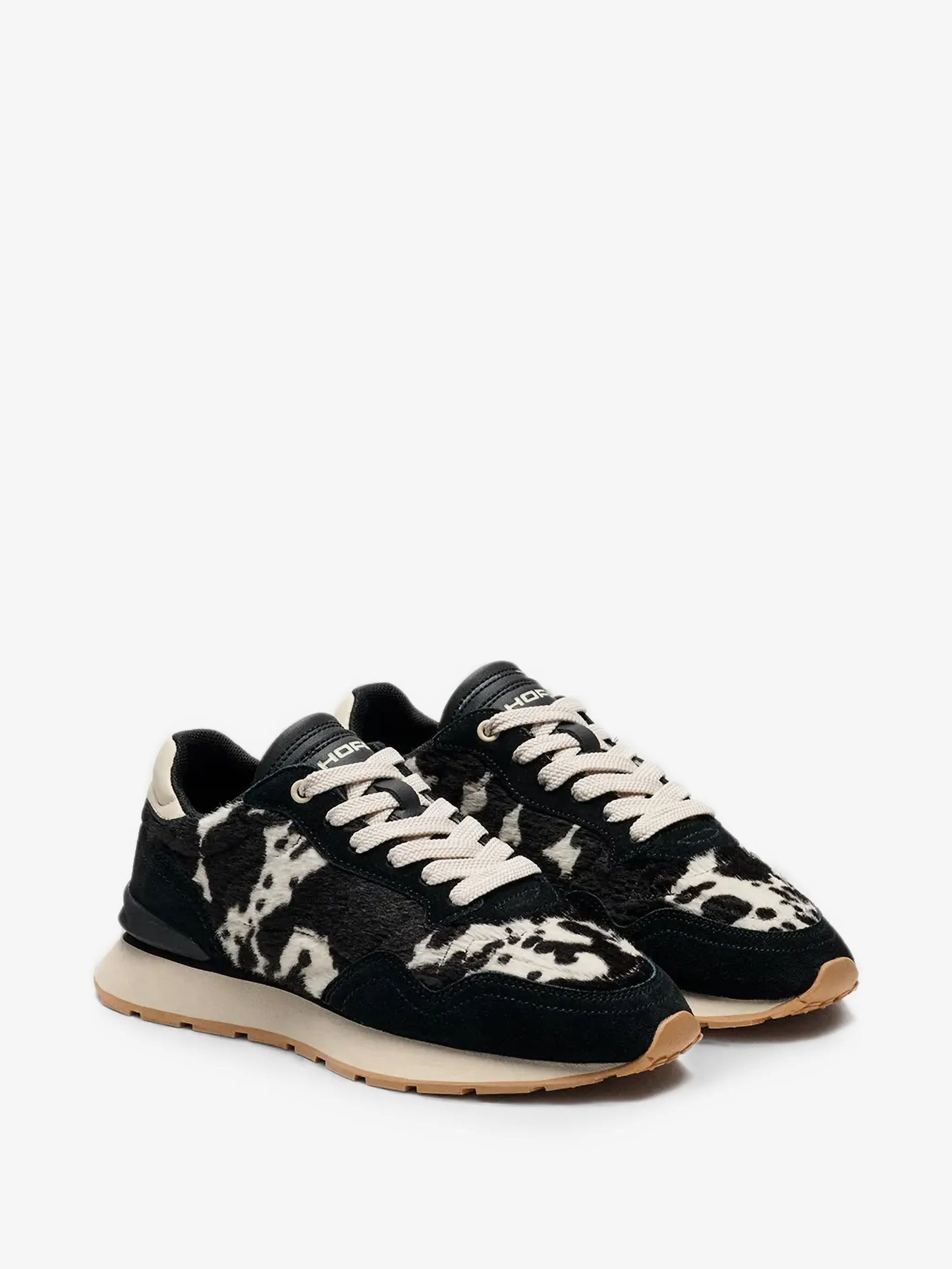 HOFF CITY PRINT Black Platinum Tennis Baskets bas Adulte