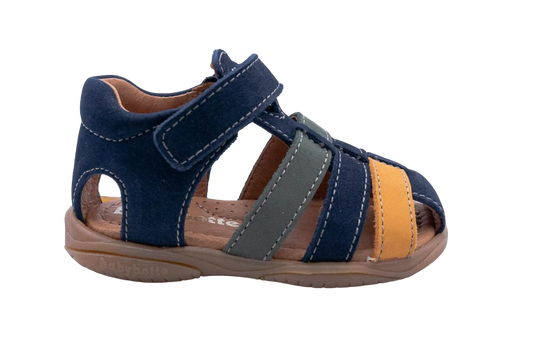 BABYBOTTE TAFARI Bleu Multi sandales nu pieds
