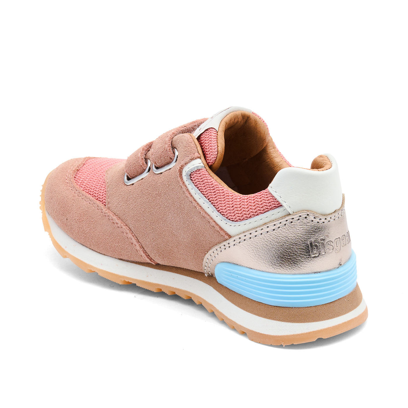 BISGAARD WINSTON Rose poudré chaussures Baskets