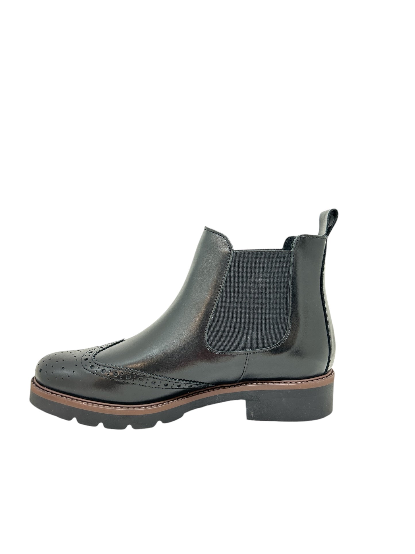 WE DO 77660 HF Noir bottines bout fleuri