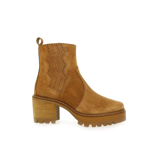 boots/bottines adulte 40 ALPE 2716 Camel boots bottines 15525888