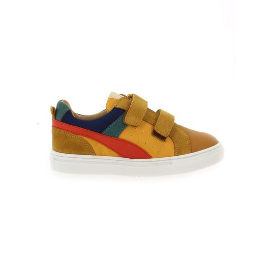 ACEBOS 5801 Moutarde Chaussures Basses Baskets Sneakers