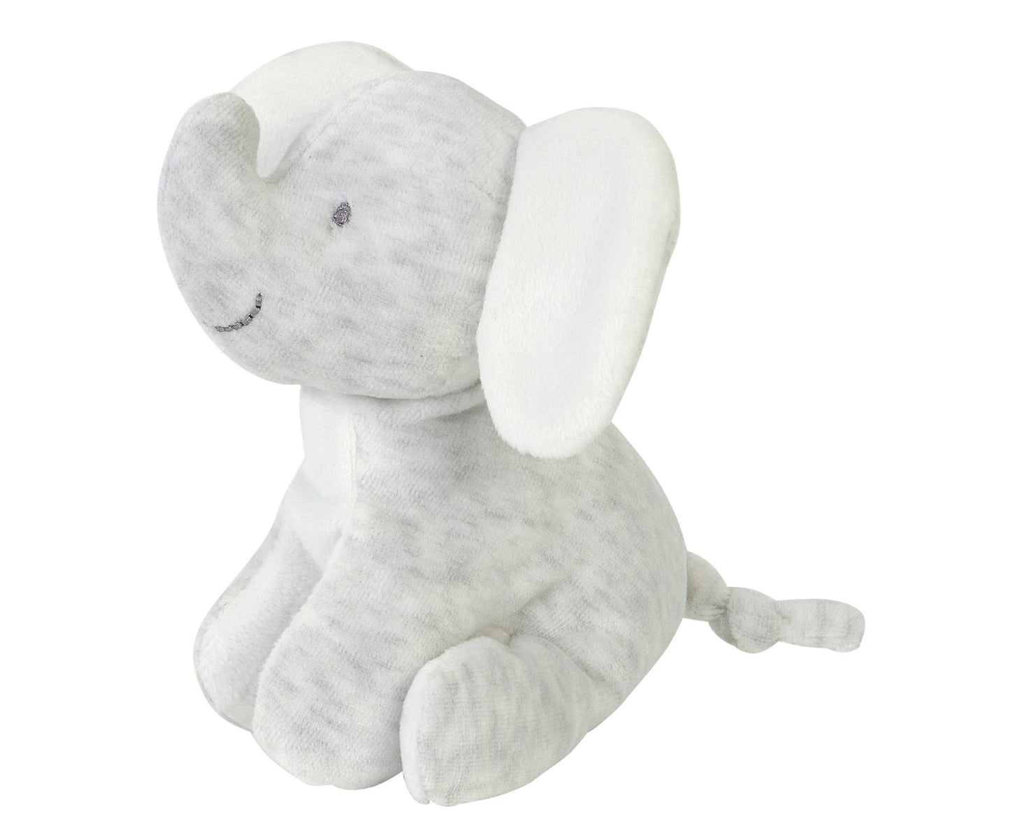 Peluche éléphant gris