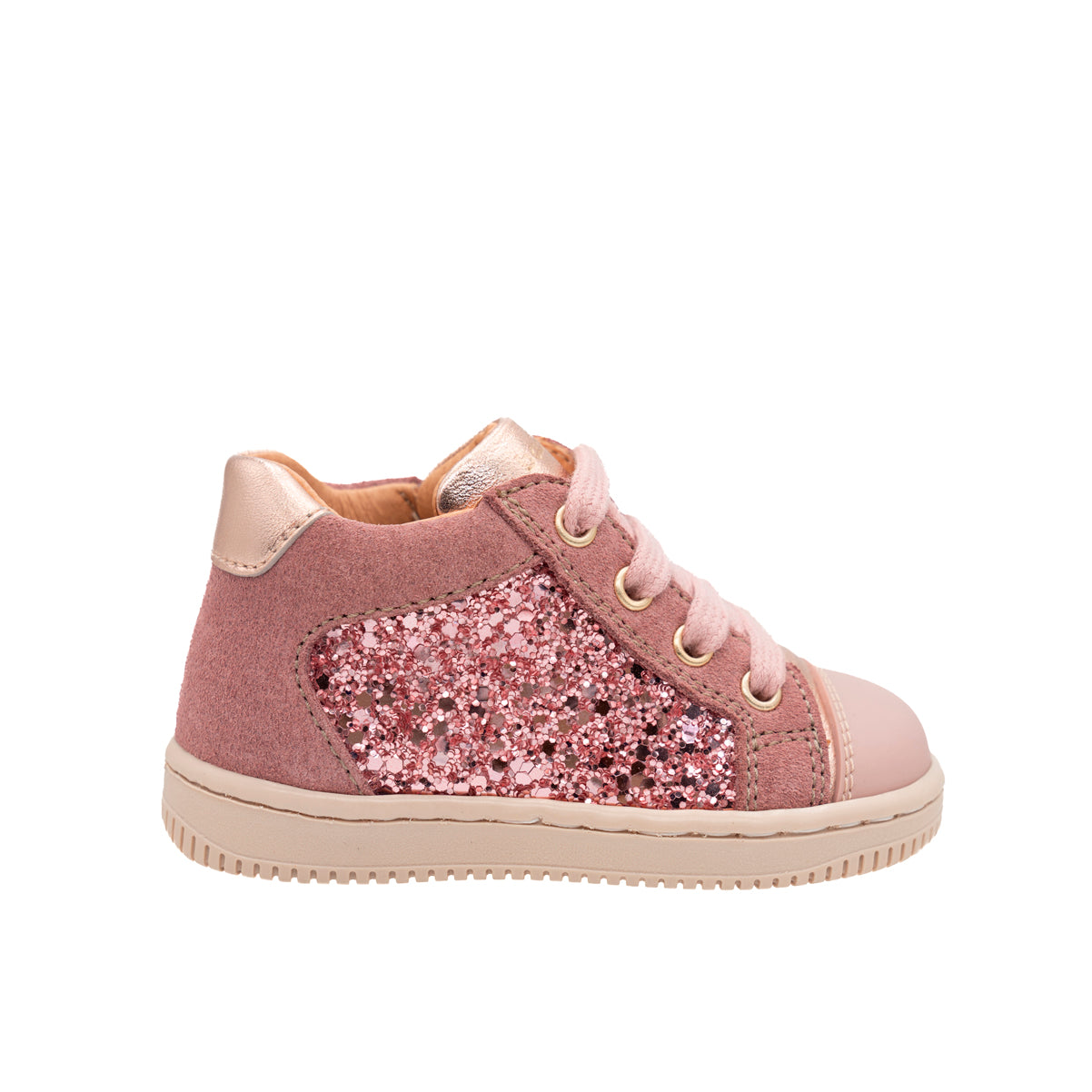 BABYBOTTE FRIDA Rose chaussures bottillons