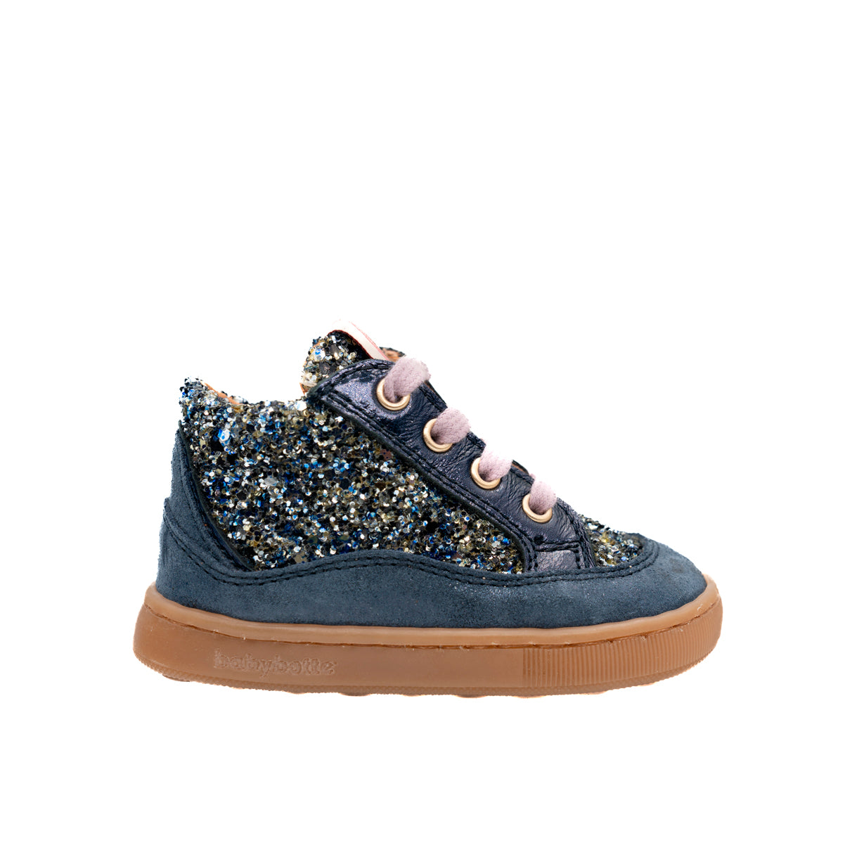 BABYBOTTE FERNAND Glitter Baskets Sneakers