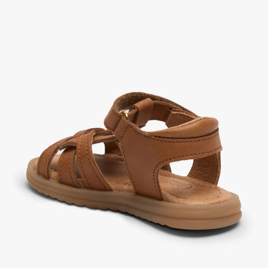 BISGAARD FELICIA Camel sandales / nu pieds