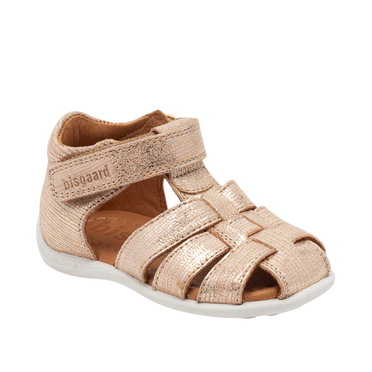 BISGAARD CARLY Rose platine sandales / nu pieds